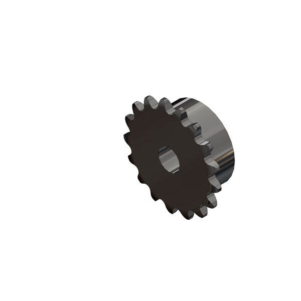 Senqcia Maxco Maxco H35B17 1/2" Inch Plain Bore Hardened Tooth Sprocket H35B17PB